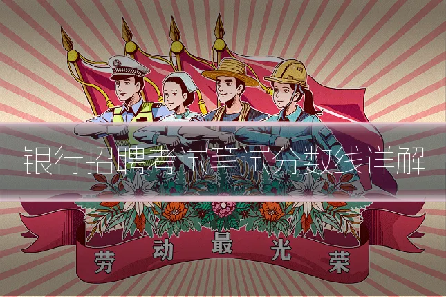 银行招聘考试笔试分数线详解