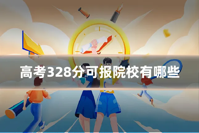 高考328分可报院校有哪些