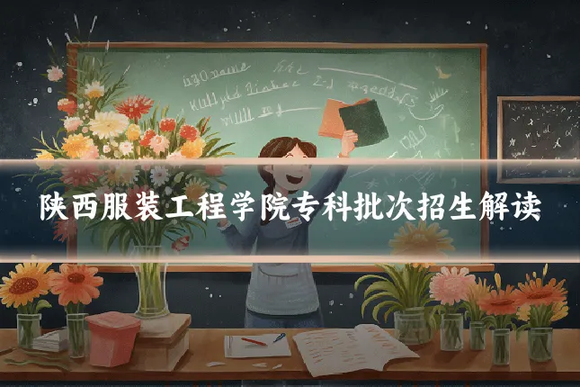 陕西服装工程学院专科批次招生解读