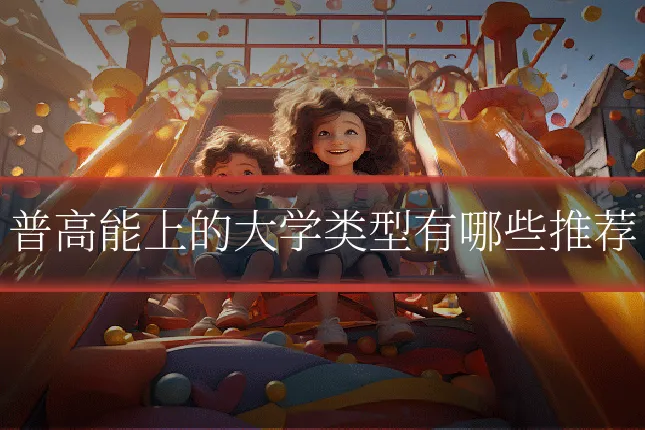 普高能上的大学类型有哪些推荐