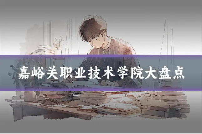 嘉峪关职业技术学院大盘点