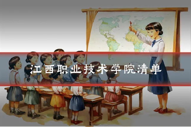 江西职业技术学院清单