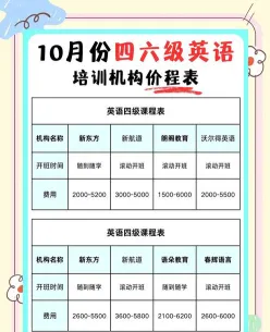 英语培训班