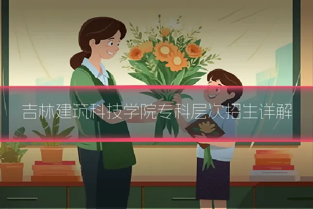 吉林建筑科技学院专科层次招生详解