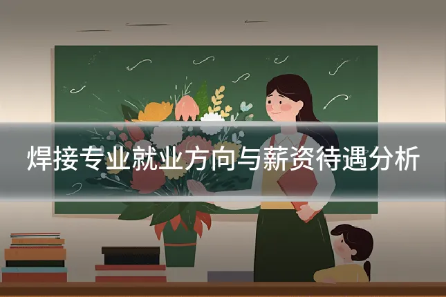 焊接专业就业方向与薪资待遇分析