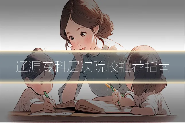 辽源专科层次院校推荐指南