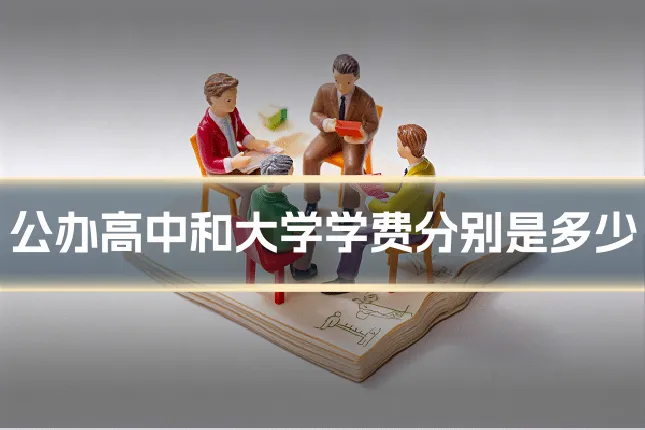 公办高中和大学学费分别是多少