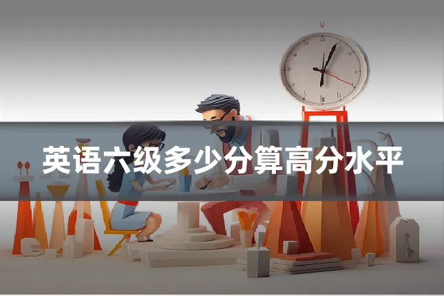 英语六级多少分算高分水平
