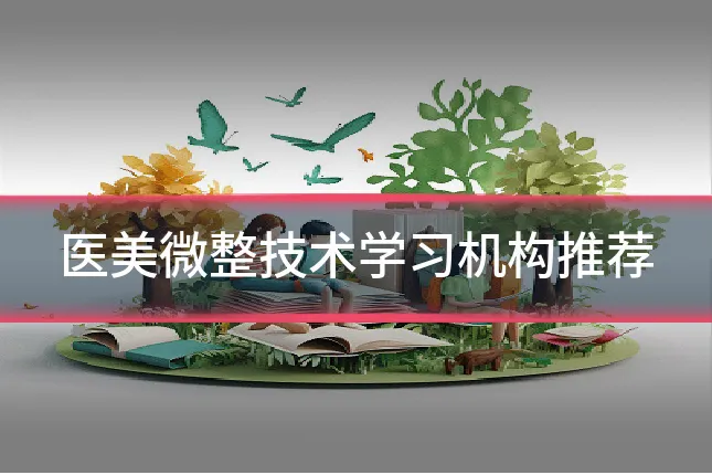 医美微整技术学习机构推荐