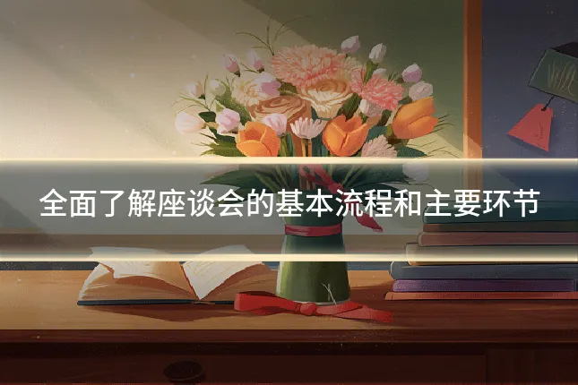全面了解座谈会的基本流程和主要环节