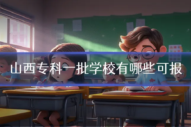 山西专科一批学校有哪些可报