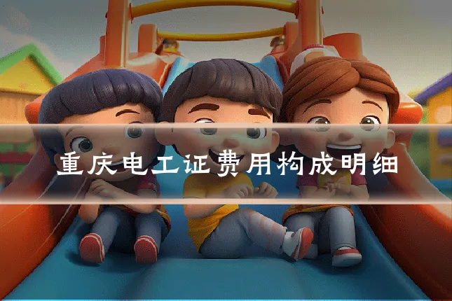 重庆电工证费用构成明细