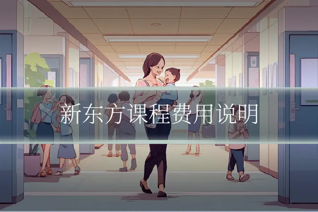 新东方课程费用说明