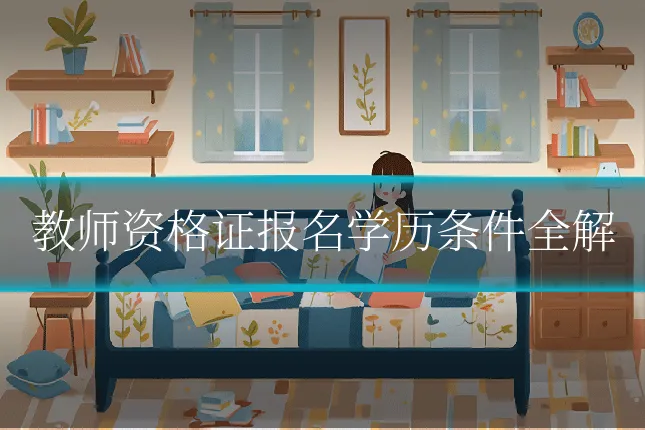 教师资格证报名学历条件全解