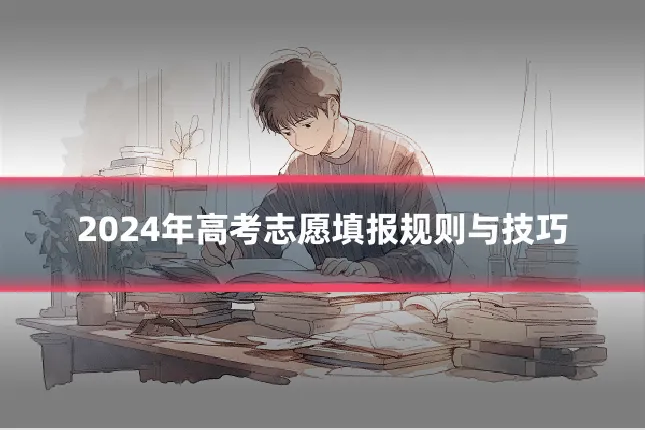 2024年高考志愿填报规则与技巧