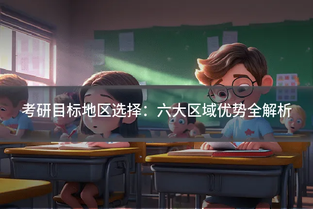 考研目标地区选择：六大区域优势全解析