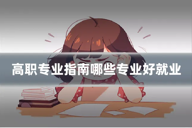 高职专业指南哪些专业好就业