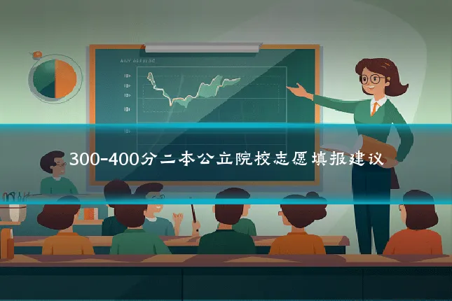 300-400分二本公立院校志愿填报建议