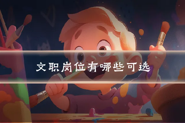 文职岗位有哪些可选