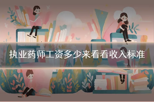 执业药师工资多少来看看收入标准