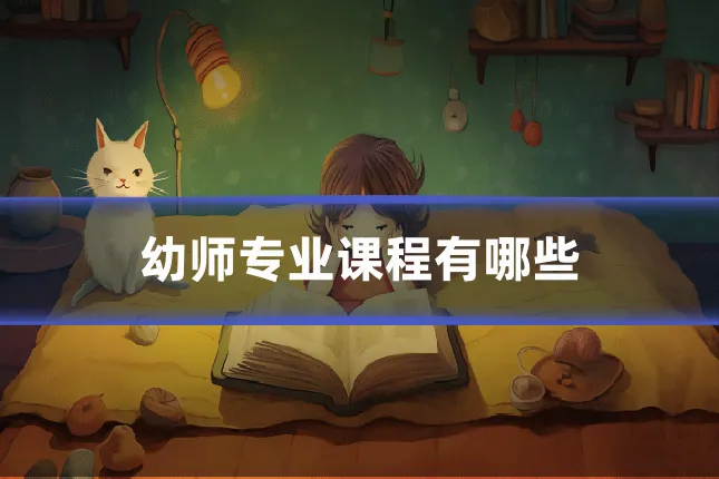 幼师专业课程有哪些
