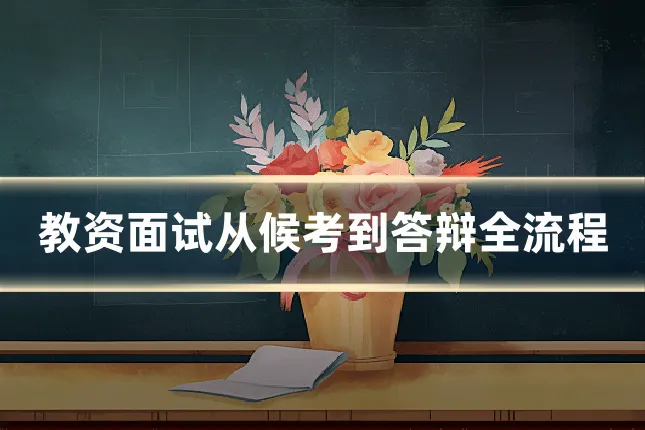 教资面试从候考到答辩全流程