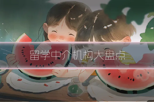 留学中介机构大盘点