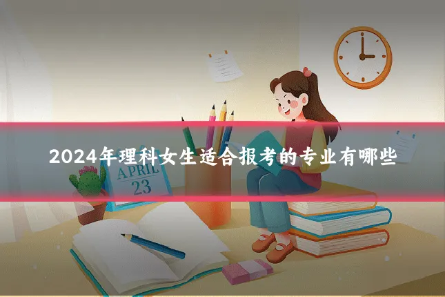 2024年理科女生适合报考的专业有哪些