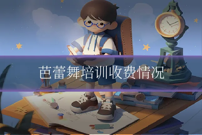 芭蕾舞培训收费情况