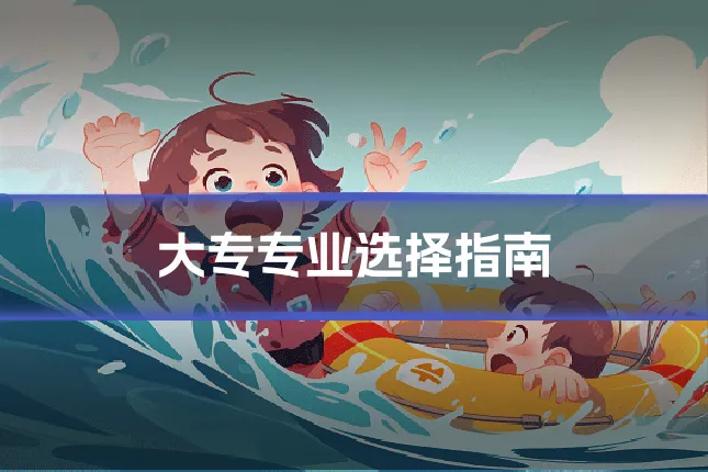 大专专业选择指南