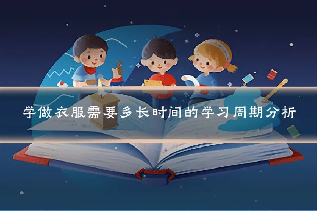学做衣服需要多长时间的学习周期分析