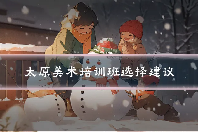 太原美术培训班选择建议