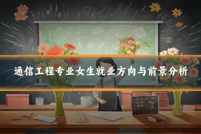 通信工程专业女生就业方向与前景分析