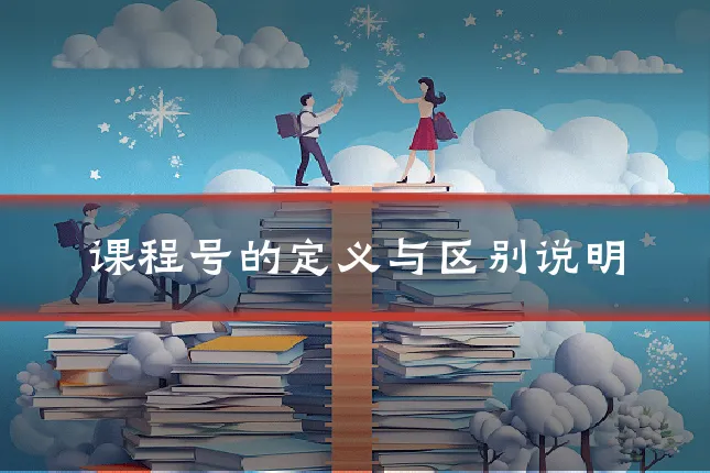 课程号的定义与区别说明