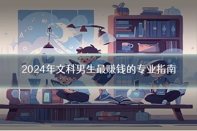 2024年文科男生最赚钱的专业指南