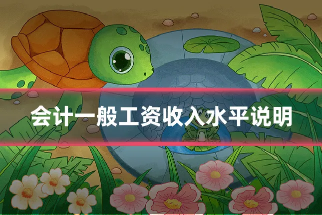 会计一般工资收入水平说明