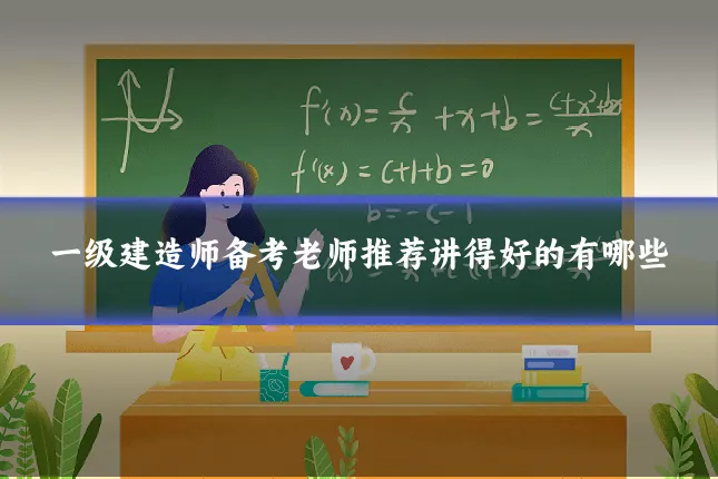 一级建造师备考老师推荐讲得好的有哪些
