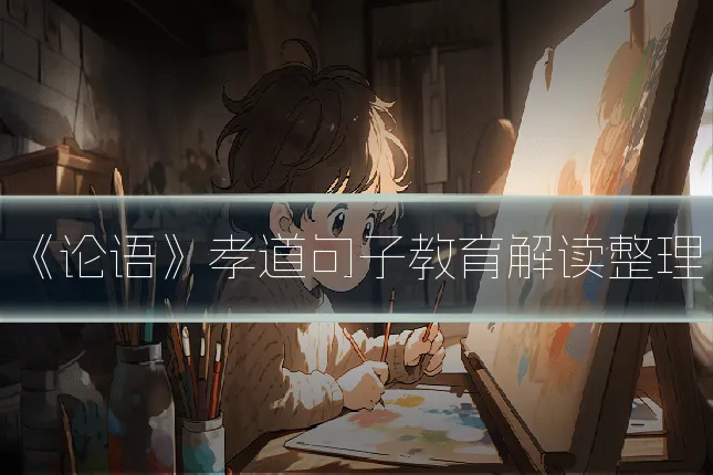 《论语》孝道句子教育解读整理