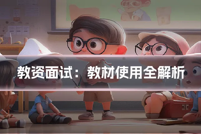 教资面试：教材使用全解析