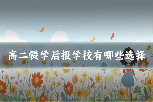 高二辍学后报学校有哪些选择