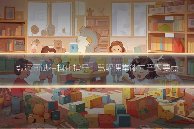 教资面试结构化指导:驾驭课堂能力答题要点