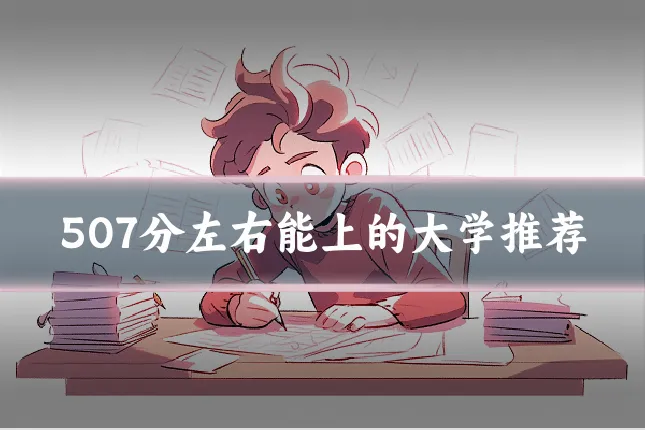 507分左右能上的大学推荐