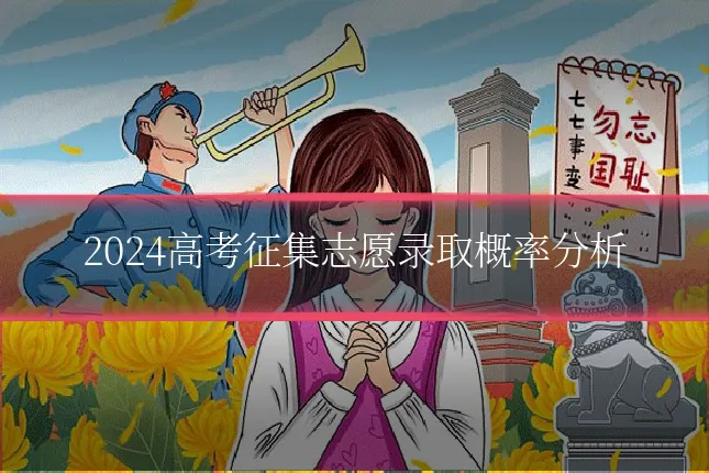 2024高考征集志愿录取概率分析