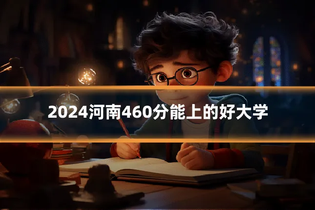 2024河南460分能上的好大学