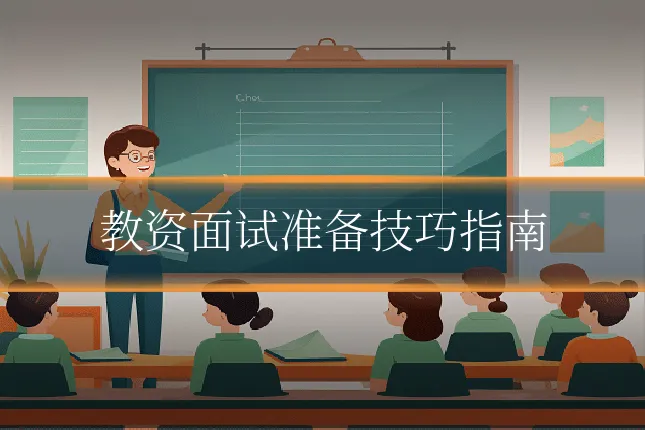 教资面试准备技巧指南