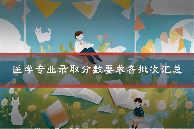 医学专业录取分数要求各批次汇总