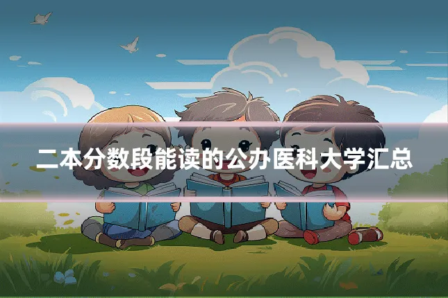 二本分数段能读的公办医科大学汇总