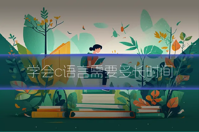 学会c语言需要多长时间