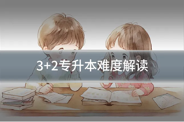 3+2专升本难度解读