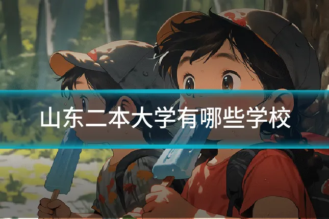 山东二本大学有哪些学校
